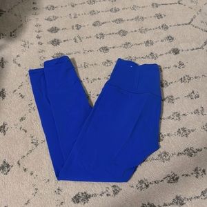 calia blue “stay the path” leggings